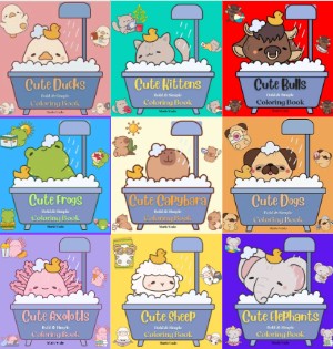Cute Series Coloring Books
