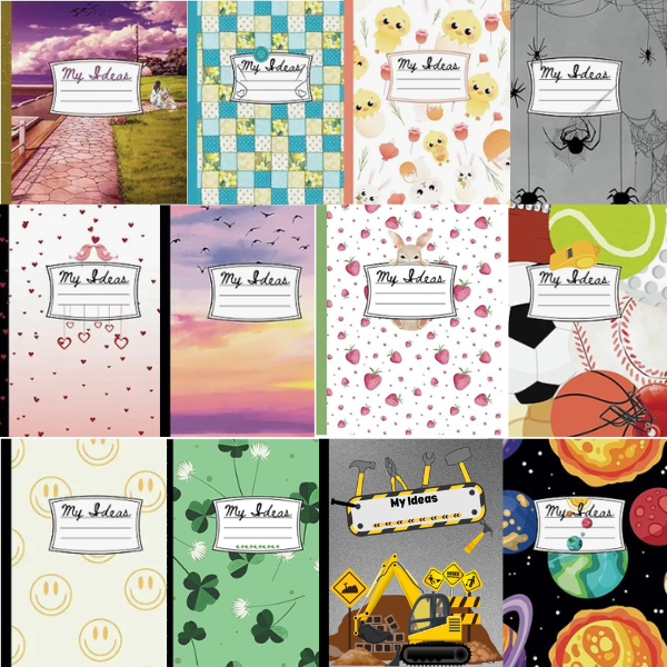 My Ideas Notebooks: Fun Themes