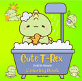 Cute T-Rex: Bold & Simple Coloring Book