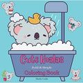 Cute Koalas: Bold & Simple Coloring Book
