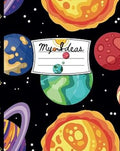 My Ideas, Planets Notebook: 8x10, space, universe themed notebook