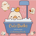 Cute Ducks: Bold & Simple Coloring Book